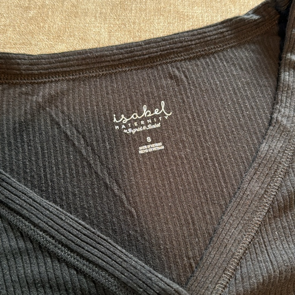 Isabel Maternity Ribbed Tee Bundle - Picture 2 of 4